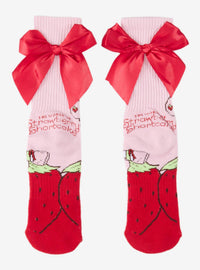 Calcetines Strawberry Shortcake con lazos