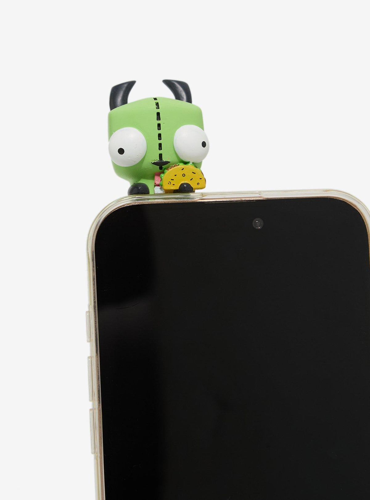 Adorno adhesivo para celular GIR - Invader Zim