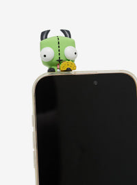 Adorno adhesivo para celular GIR - Invader Zim