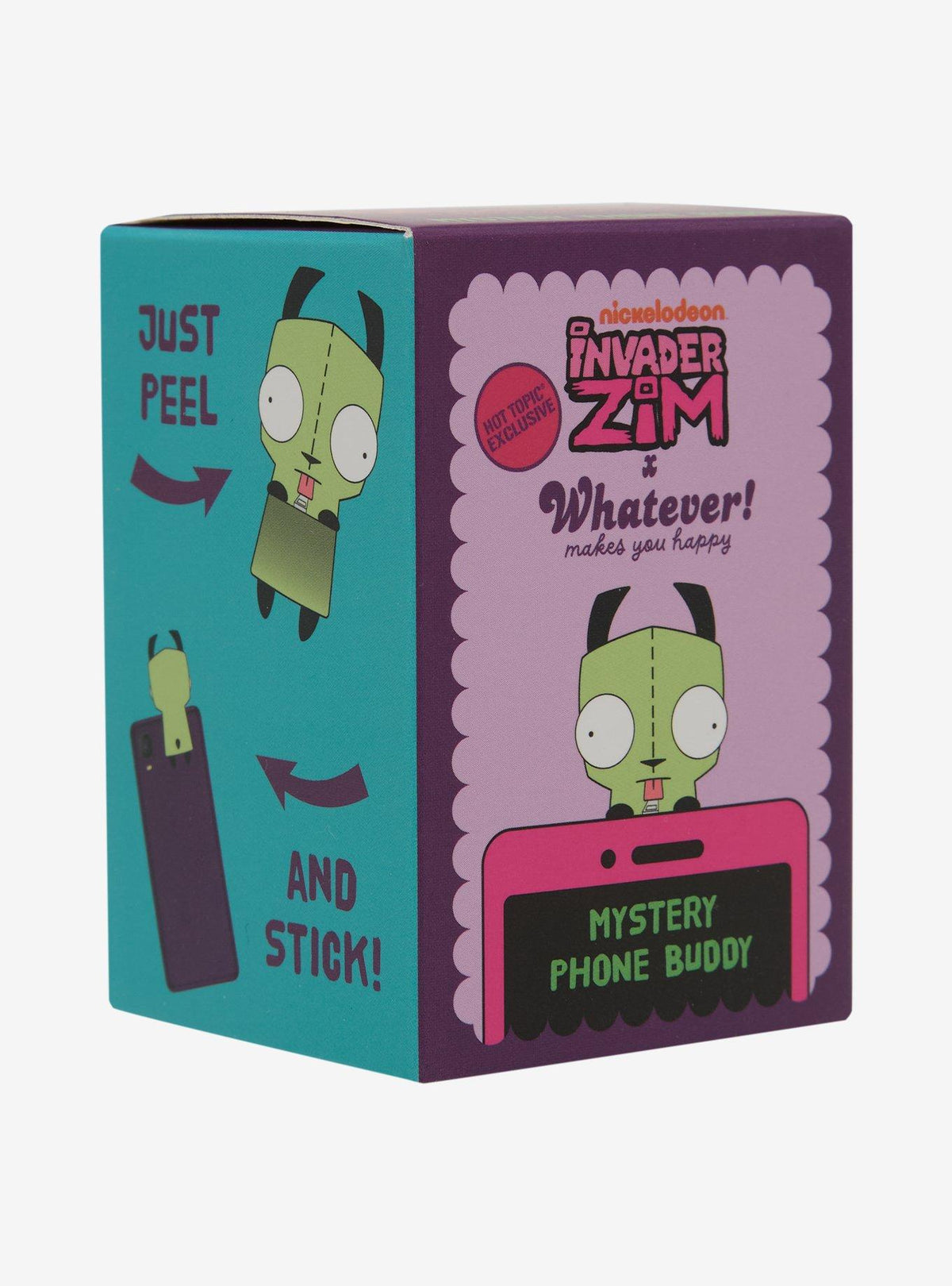 Adorno adhesivo para celular GIR - Invader Zim