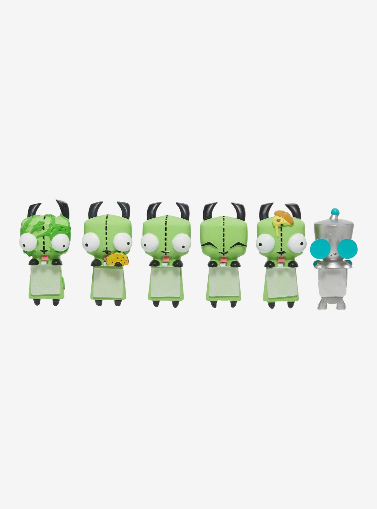 Adorno adhesivo para celular GIR - Invader Zim