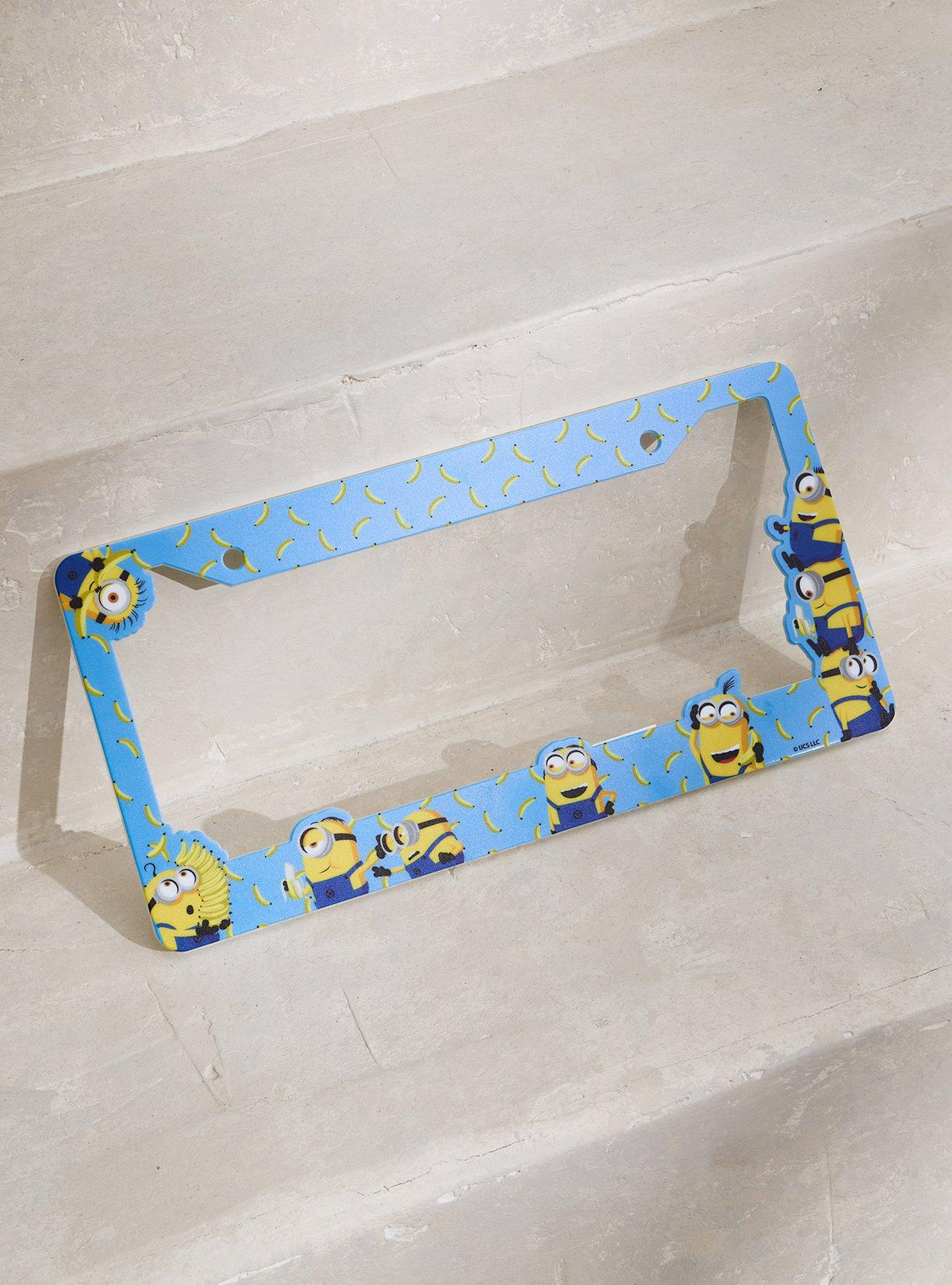 Marco de patente de Minions con bananas