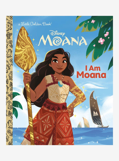 Disney Moana: I Am Moana - Libro dorado