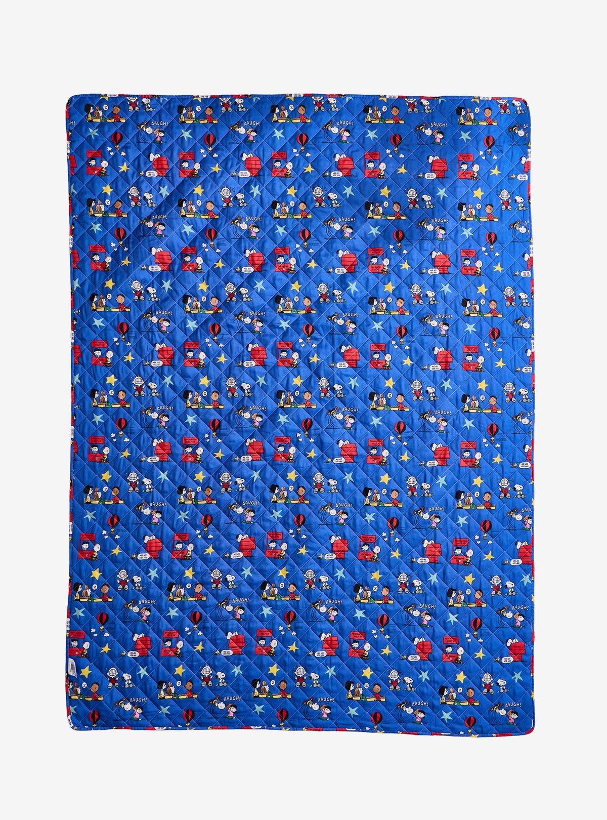 Manta acolchada reversible retro de Peanuts