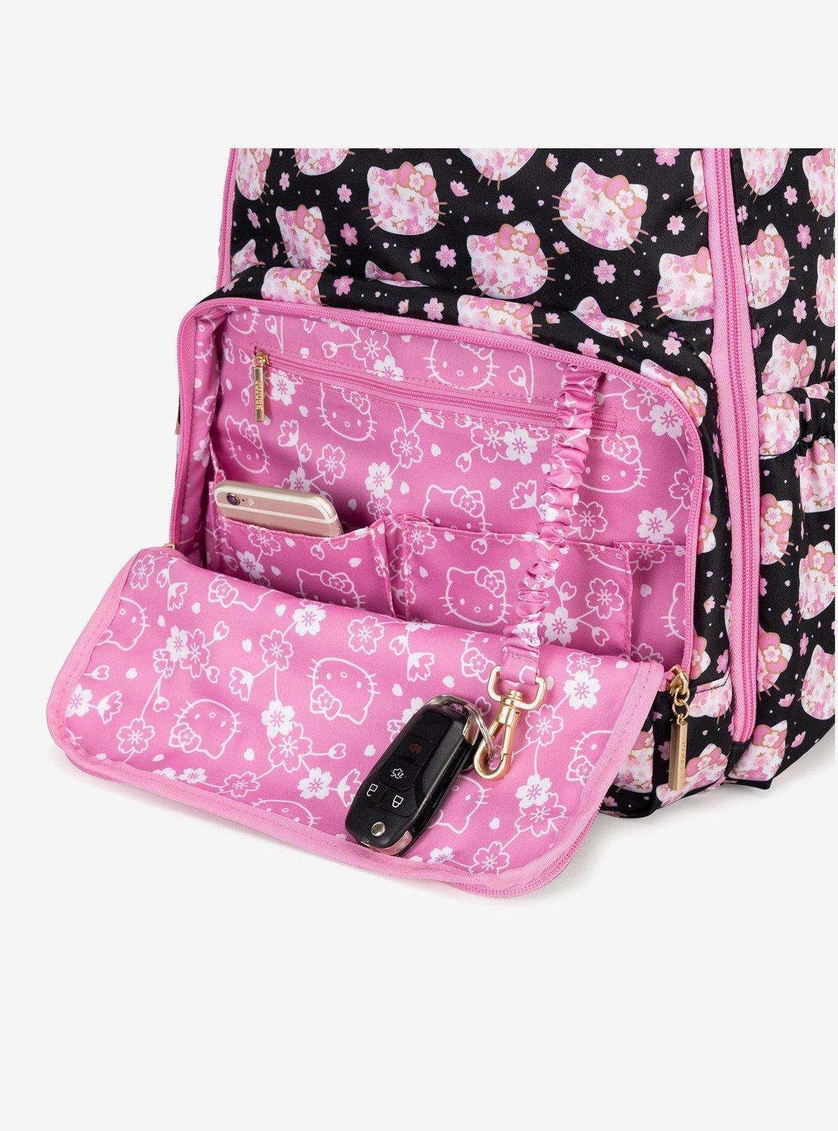 Mochila JuJuBe x Hello Kitty: Cerezos en flor
