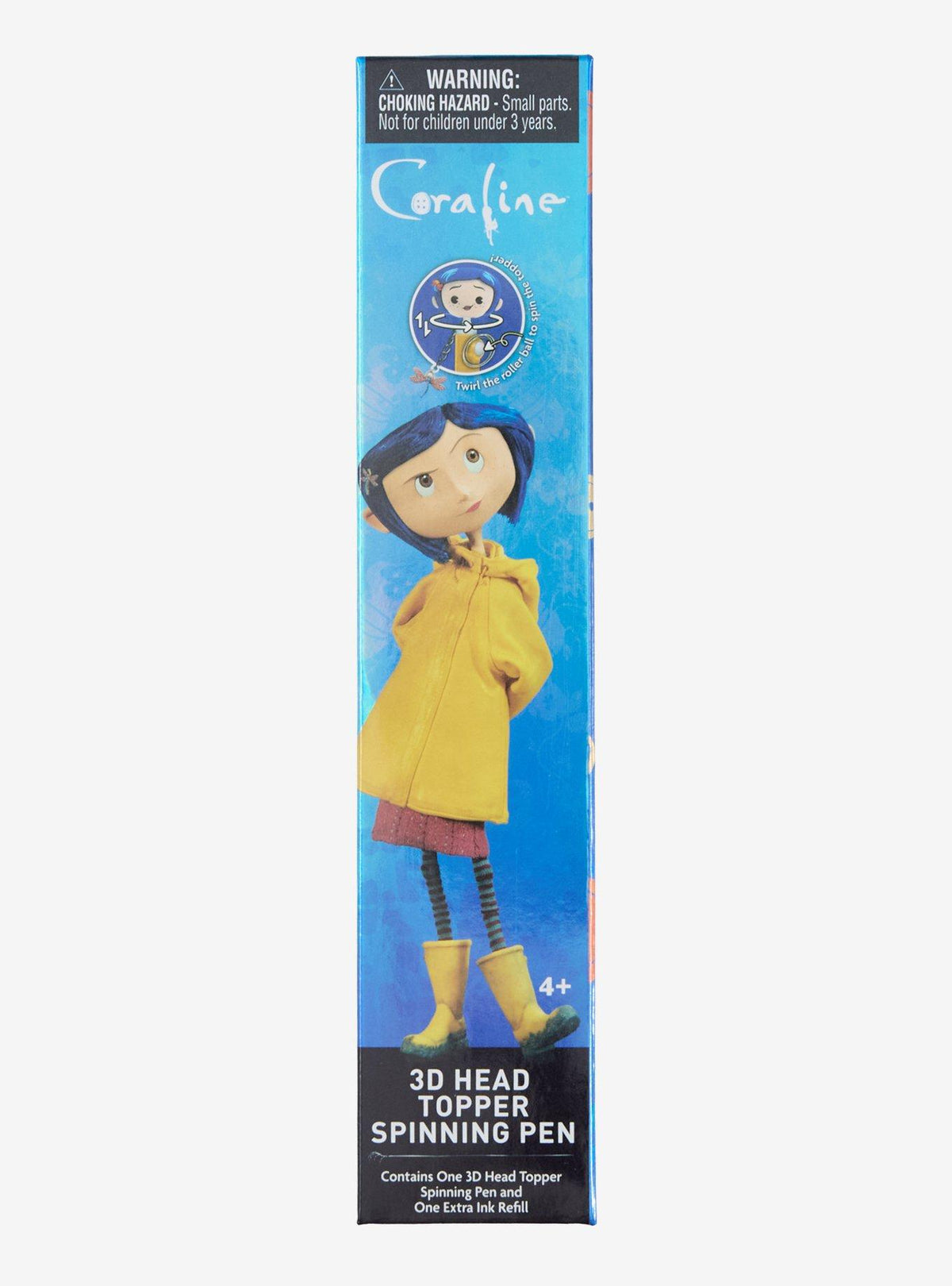 Lápiz giratorio 3D de Coraline - caja sorpresa