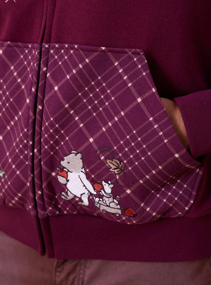 Polerón con cierre Winnie the Pooh Hundred Acre Wood