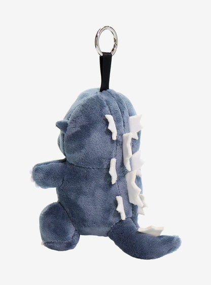 Peluche con clip Godzilla de 4 pulgadas