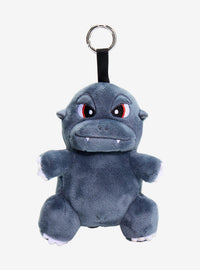 Peluche con clip Godzilla de 4 pulgadas