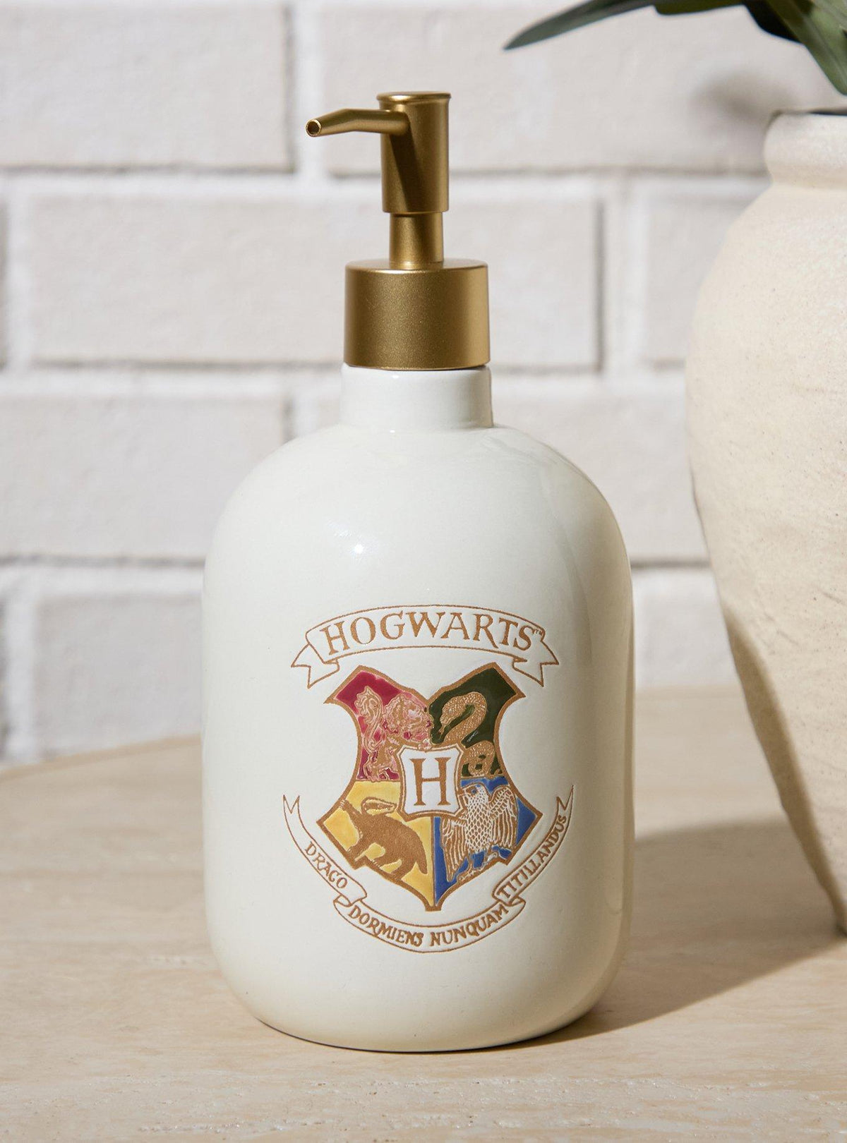 Dispensador de jabón escudo de Hogwarts - Harry Potter