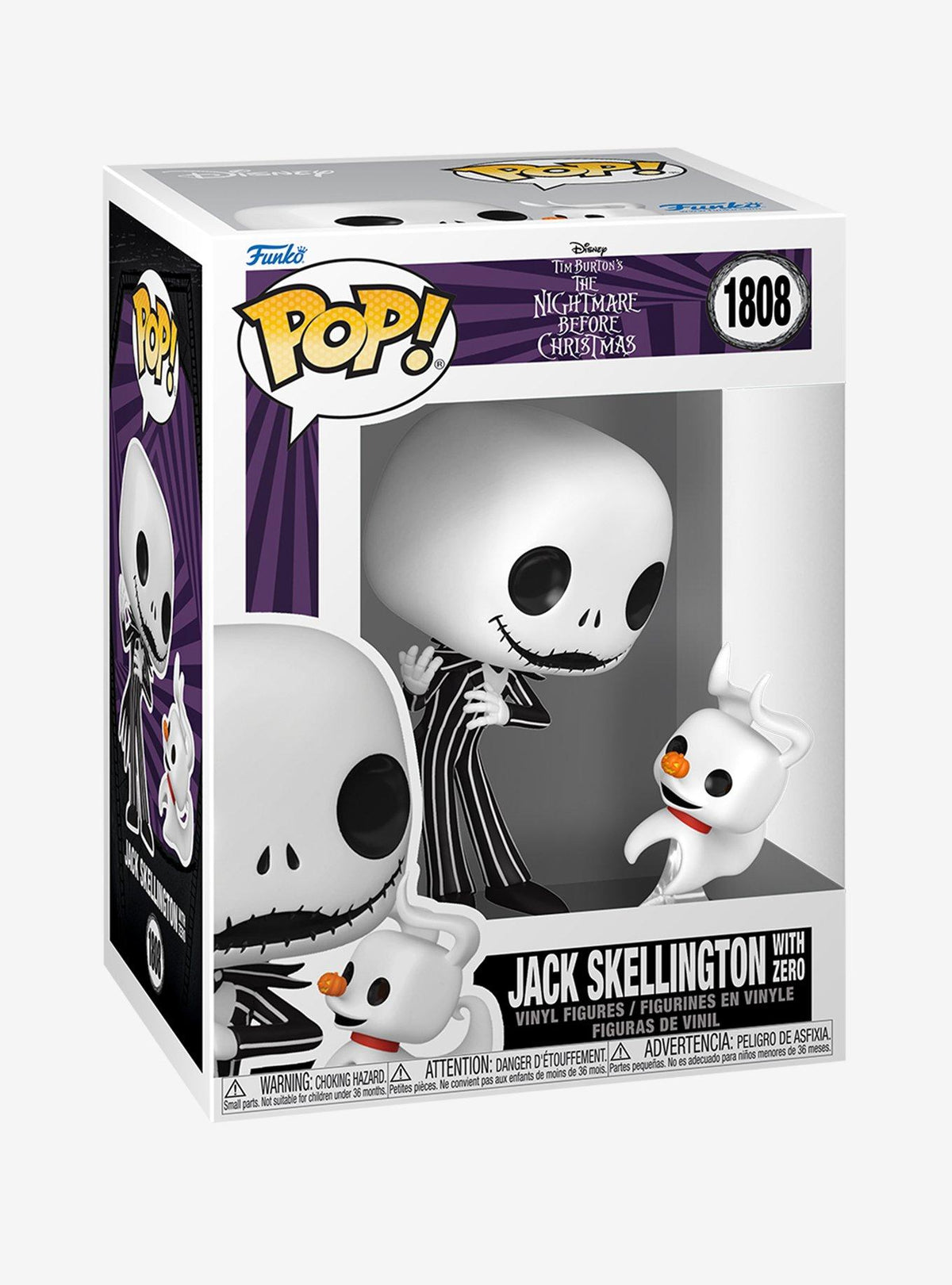 Funko Pop! & Buddy Jack Skellington con Zero