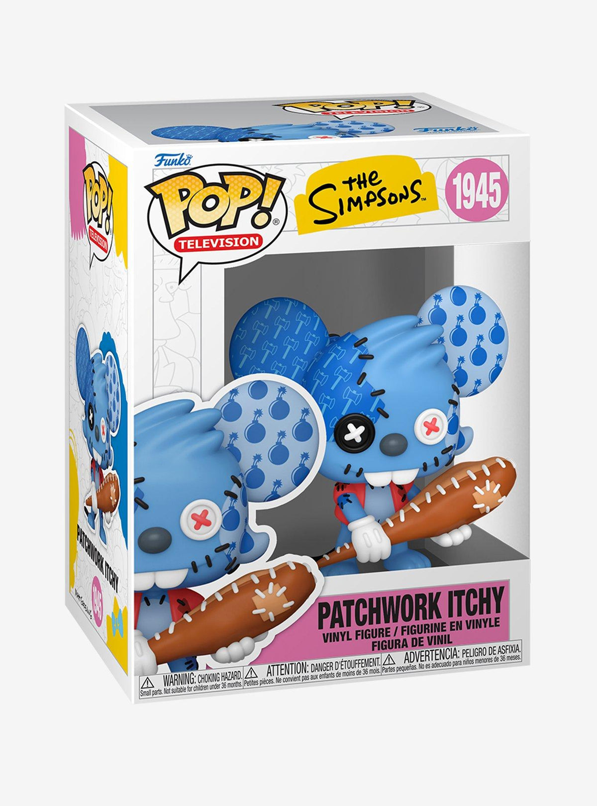 Figura Funko Pop! Patchwork Itchy - The Simpsons