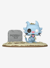 Funko Pop! Deluxe Zombie Snowball de The Simpsons
