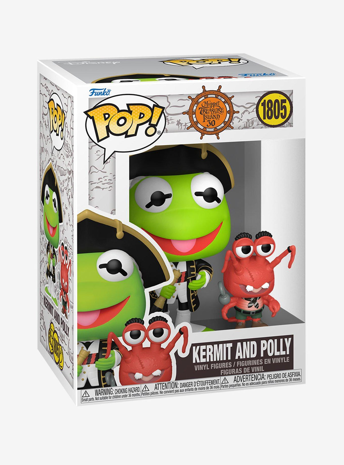 Funko Pop! Kermit y Polly: 30.º aniversario