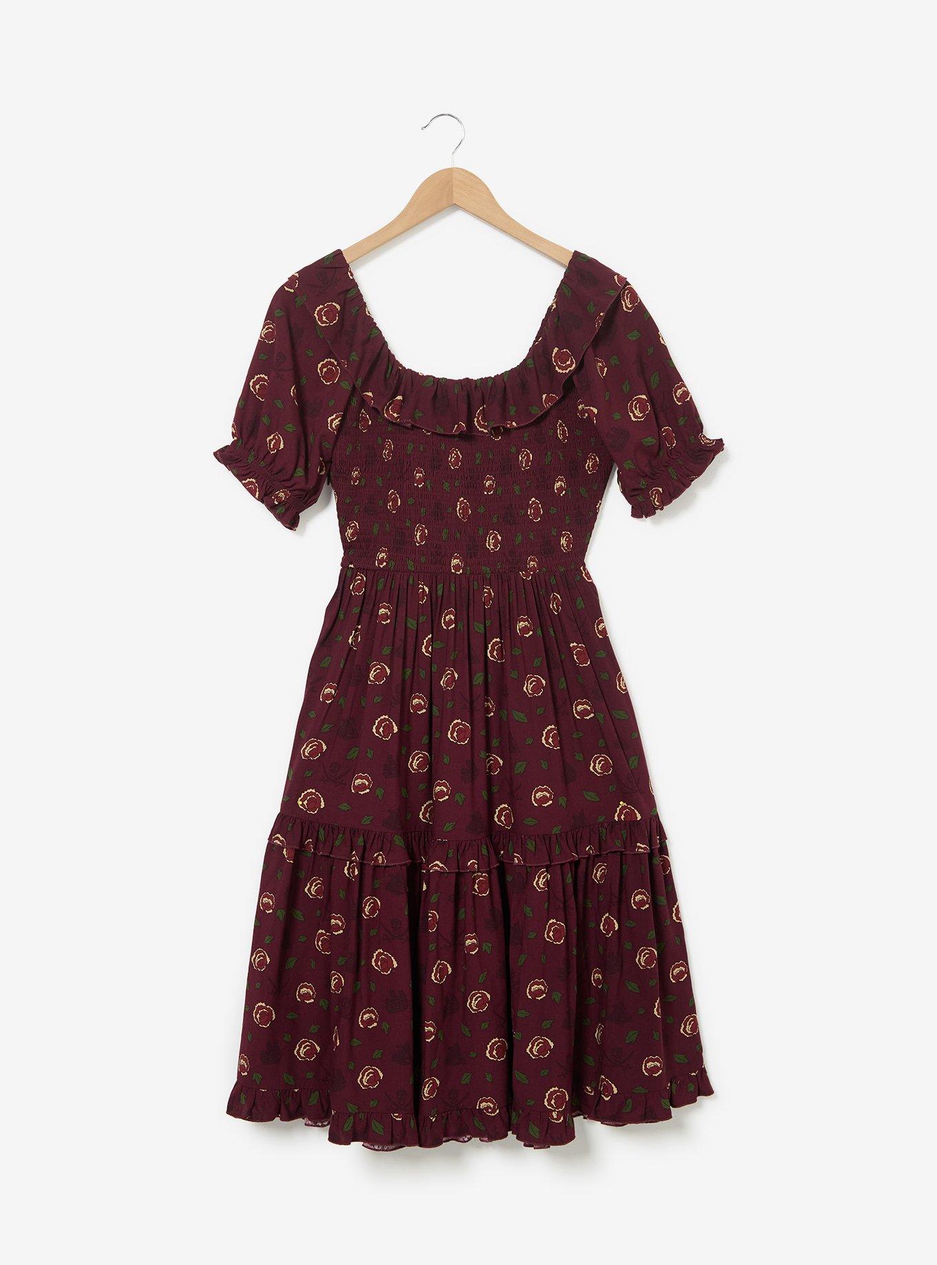 Vestido midi Disney Pirates of the Caribbean estampado