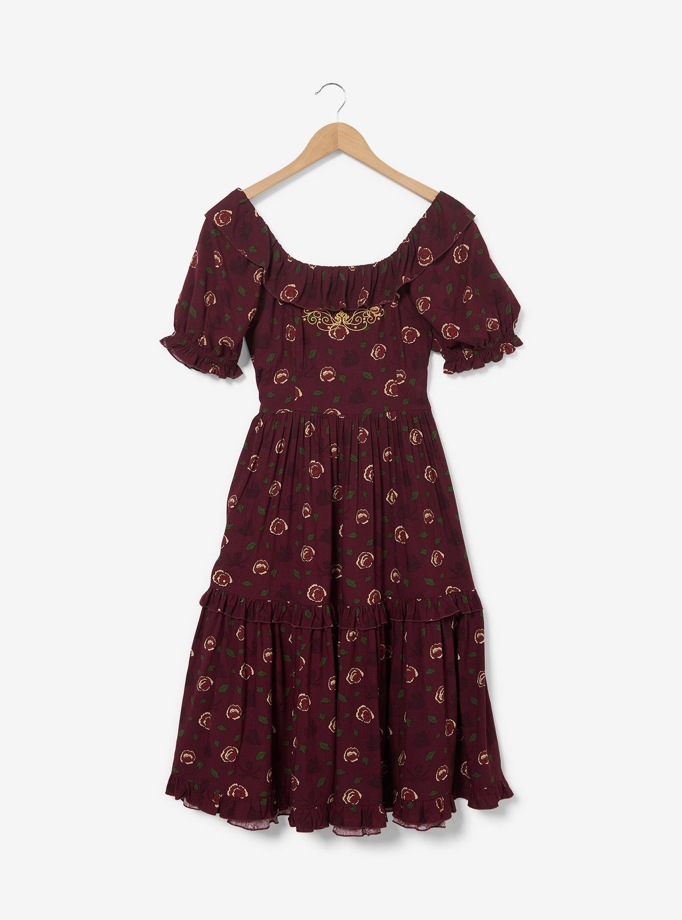 Vestido midi Disney Pirates of the Caribbean estampado