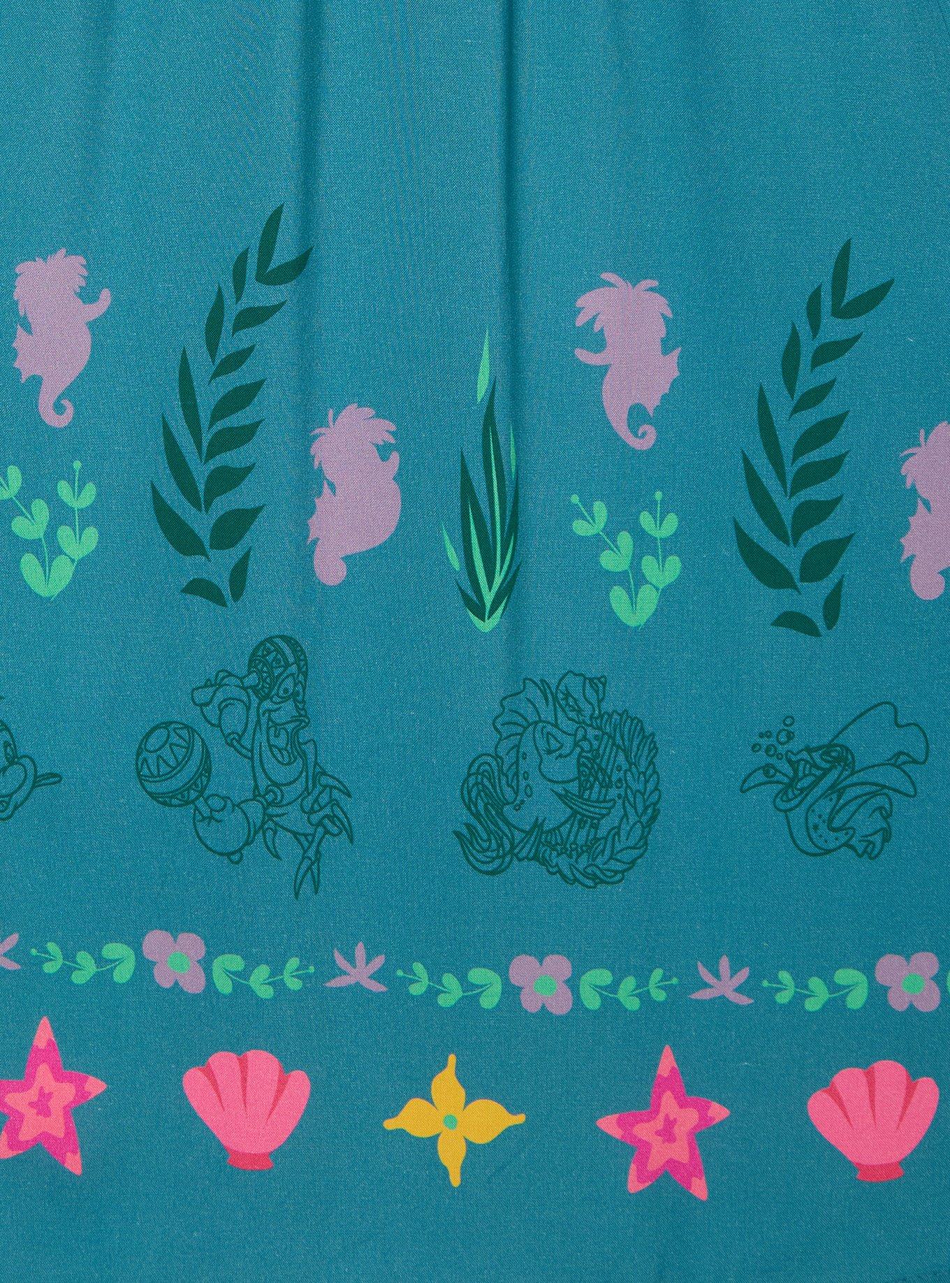 Vestido midi de íconos The Little Mermaid