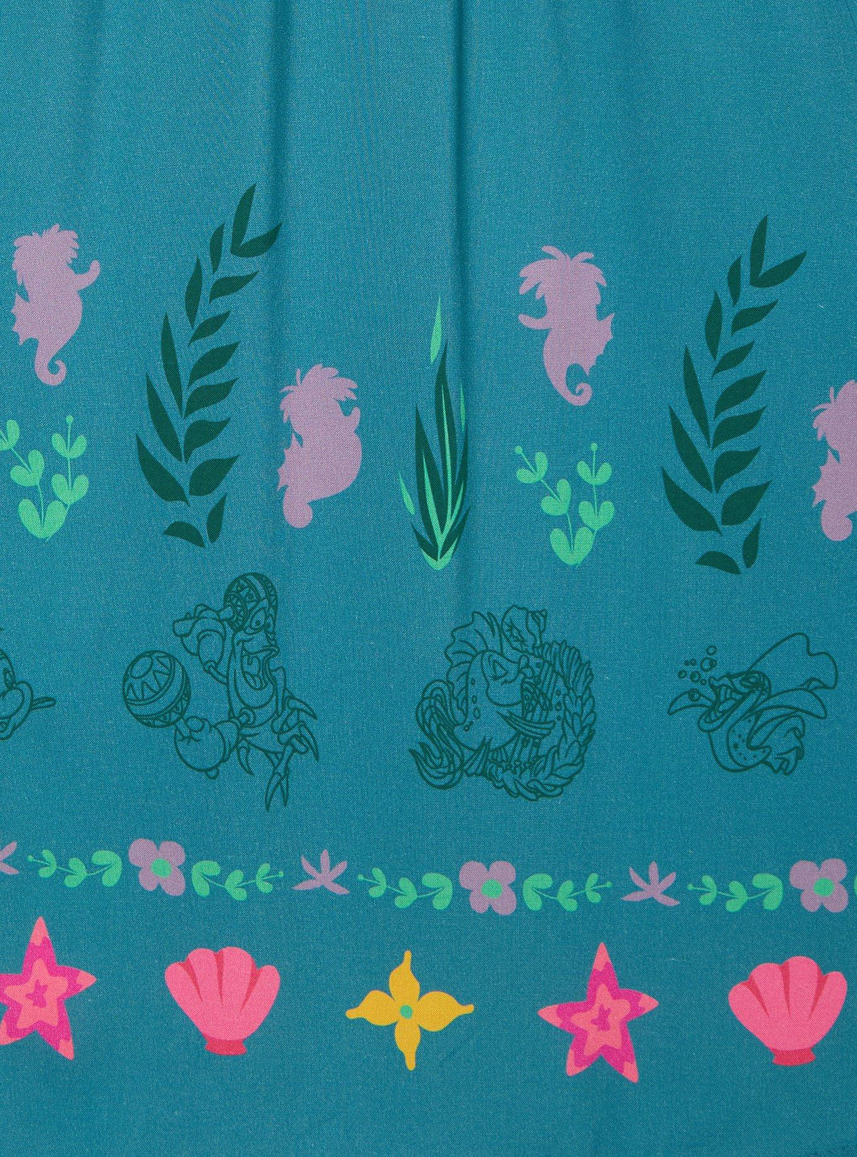 Disney The Little Mermaid: vestido midi talla grande