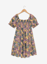 Vestido plus size de Sally con parches