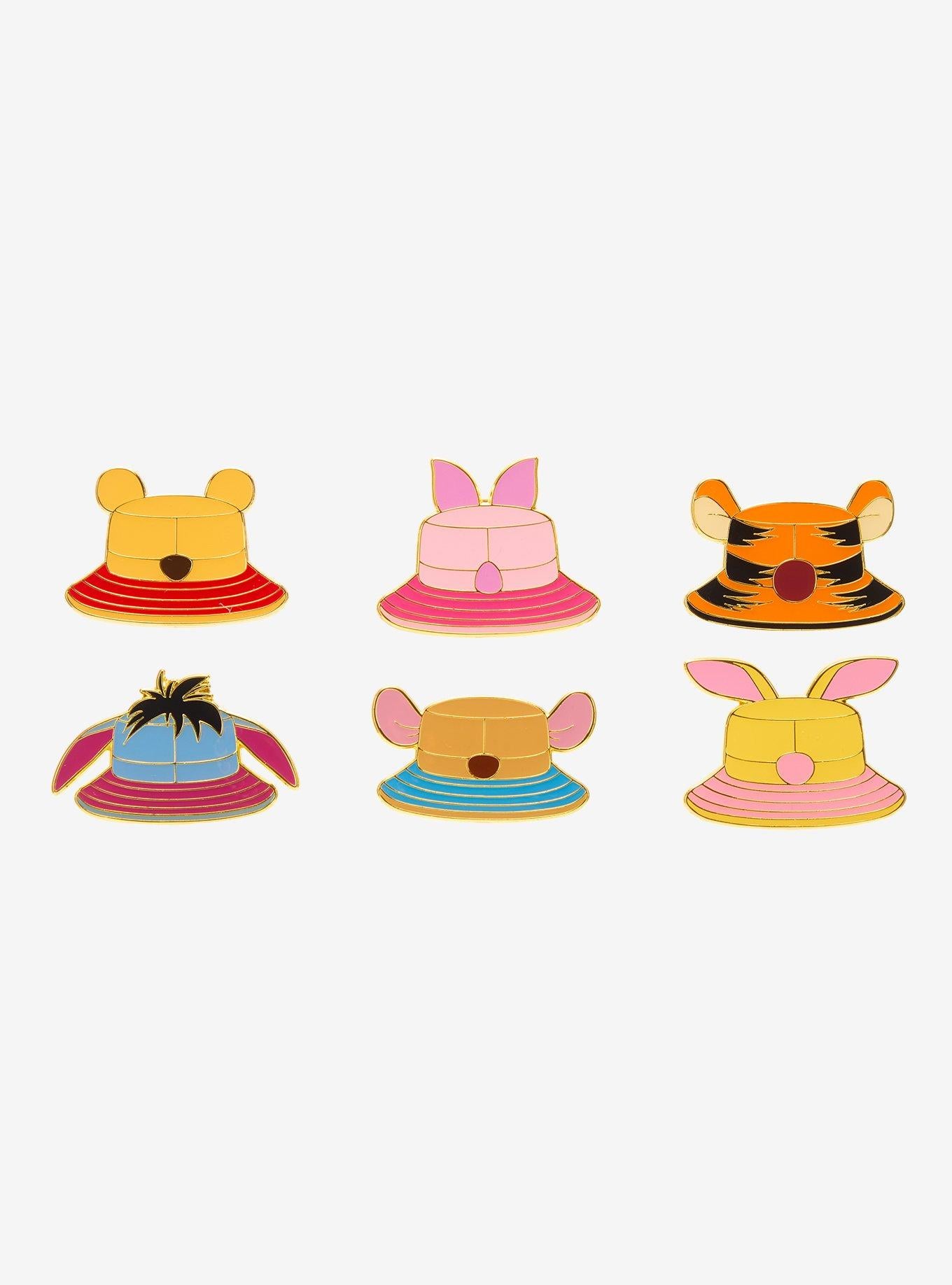 Pin de esmalte Blind Box Sombreros de Winnie the Pooh