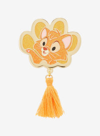 Pin sorpresa esmaltado con borla de gatos Disney