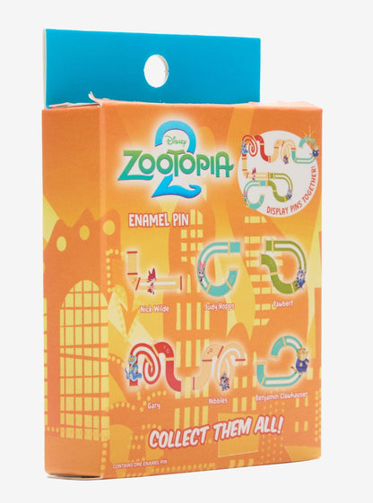 Pin esmaltado deslizante de personajes de Zootopia 2