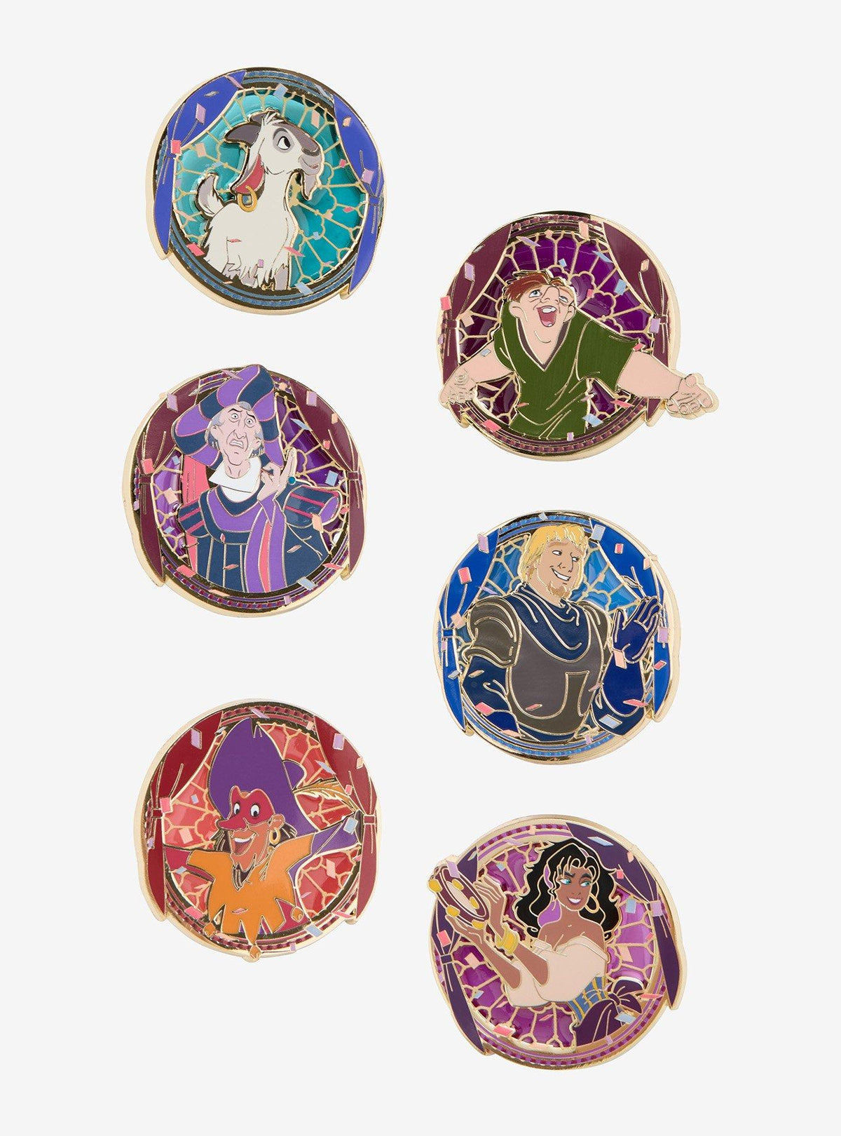 Pin esmaltado sorpresa de El jorobado de Notre Dame