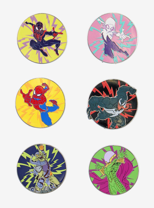 Pin esmaltado de personajes de Marvel Spider-Man