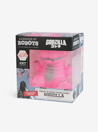 Figura de vinilo Godzilla rosa translúcido