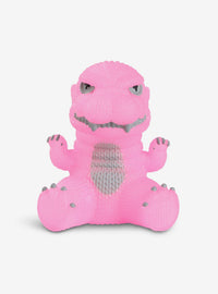 Figura de vinilo Godzilla rosa translúcido