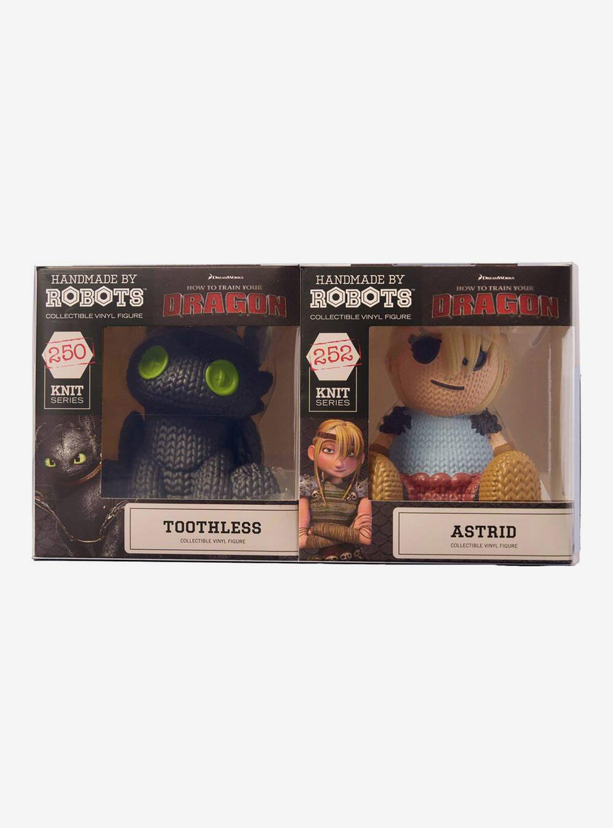 Astrid y Toothless: pack de 2 figuras de vinilo