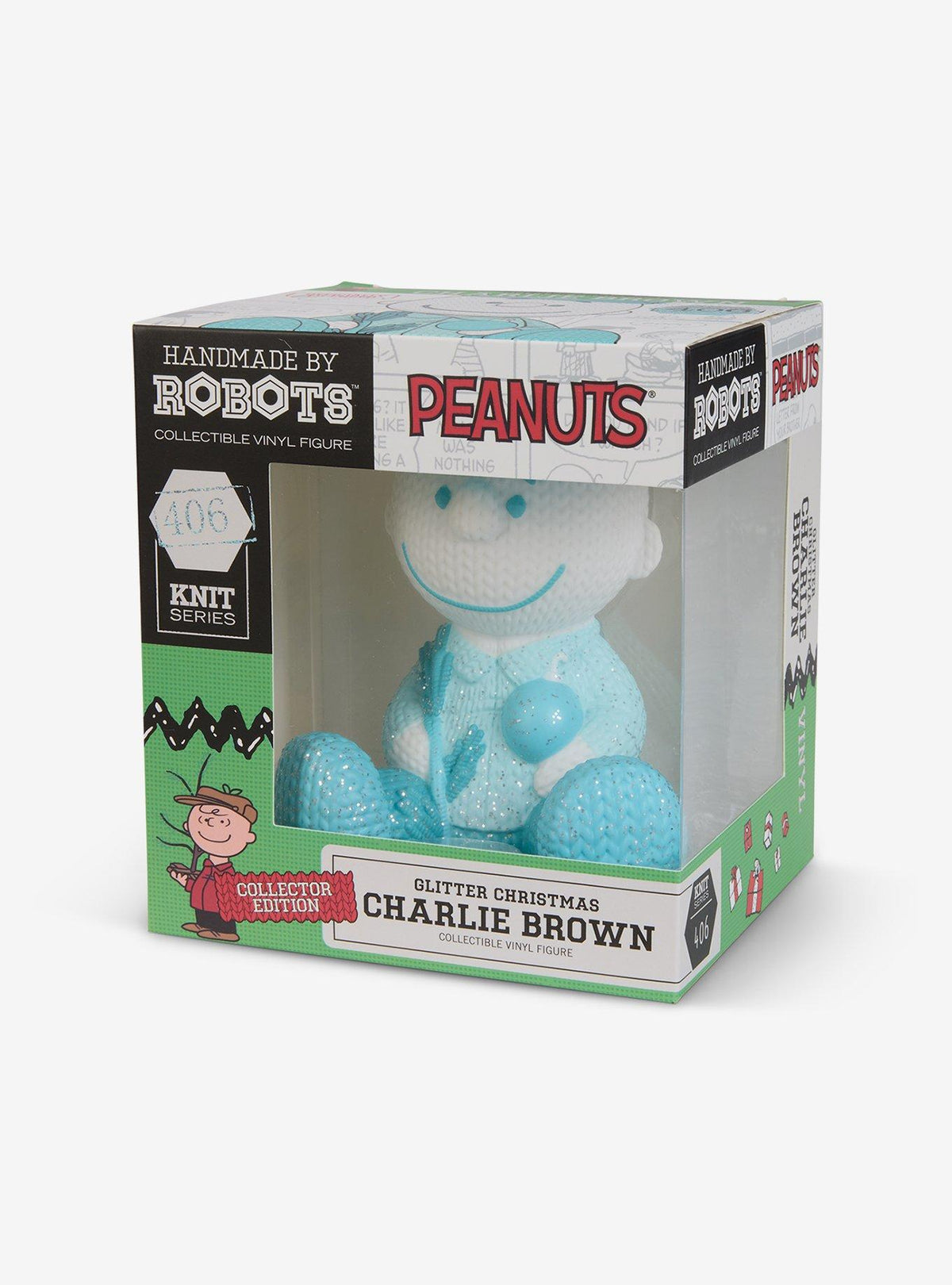 Figura de vinilo navideña de Charlie Brown #406