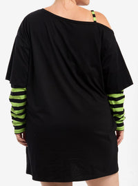 Vestido talla grande Invader Zim con GIR