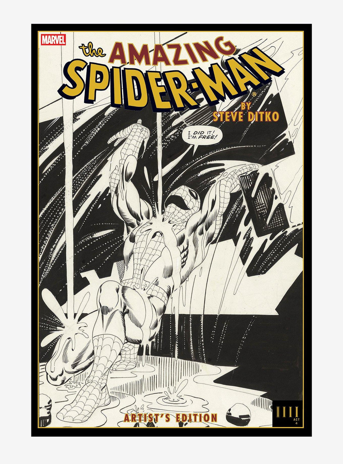 Marvel: The Amazing Spider-Man de Steve Ditko: Edición de artista