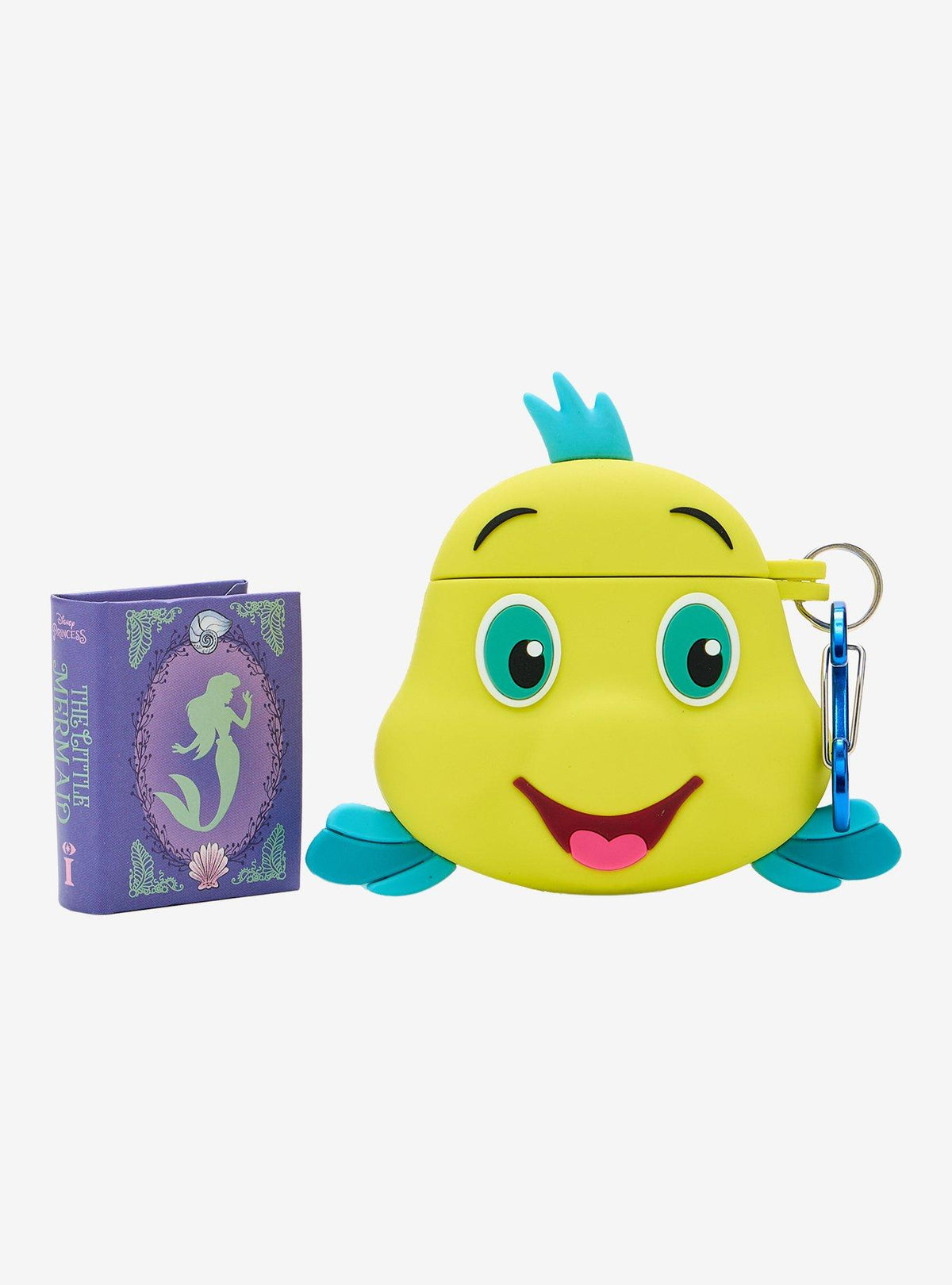 Clip para bolso con mini libro de The Little Mermaid