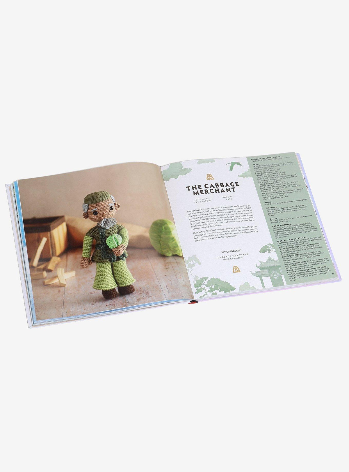 Avatar: La leyenda de Aang: Libro oficial de amigurumi