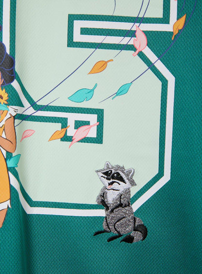 Polera cropped deportiva Pocahontas