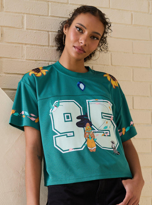 Polera cropped deportiva Pocahontas