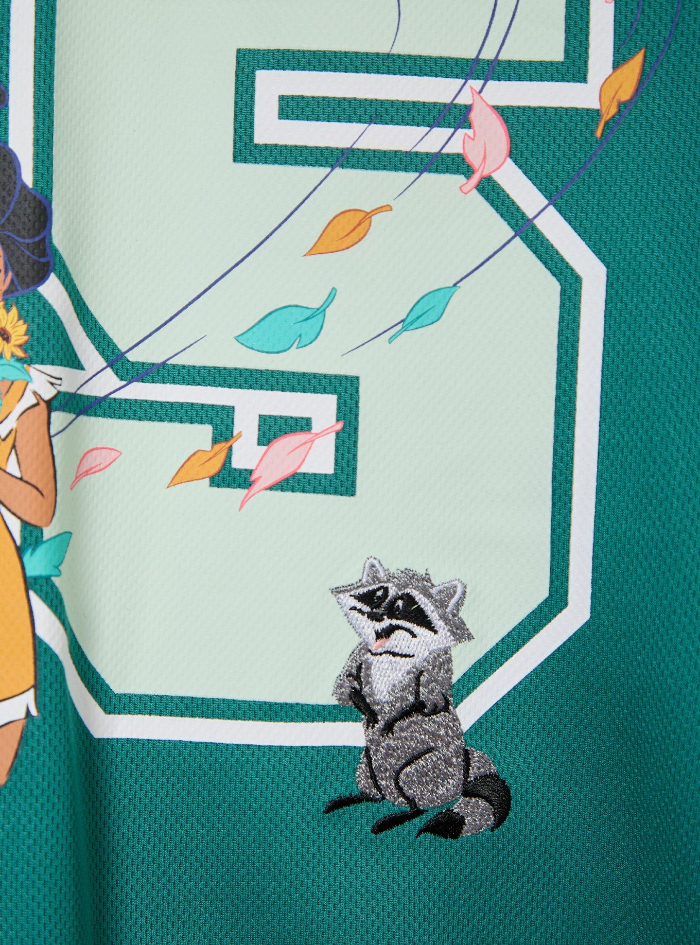Polera deportiva corta Pocahontas para mujer