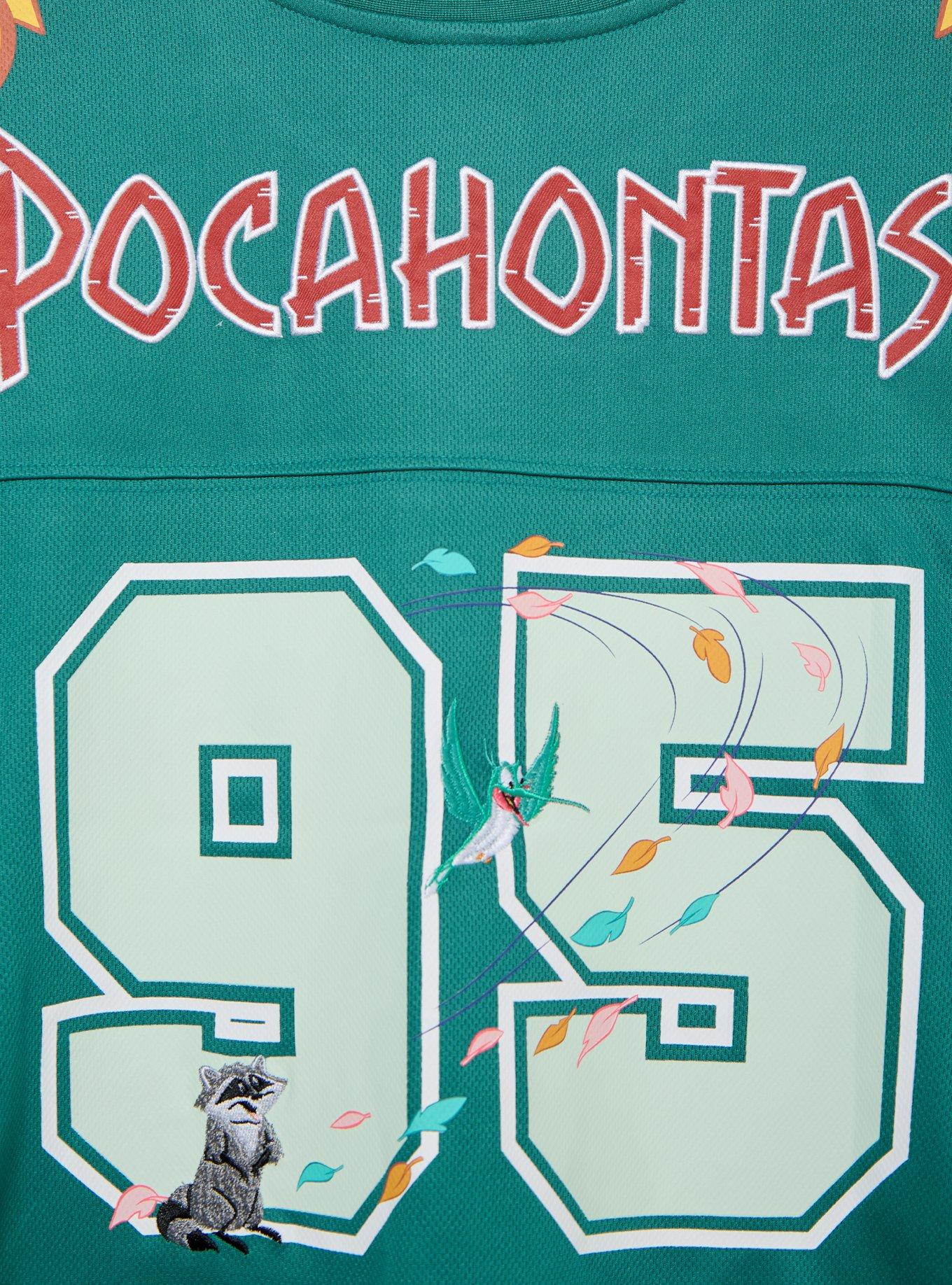 Polera deportiva corta Pocahontas para mujer