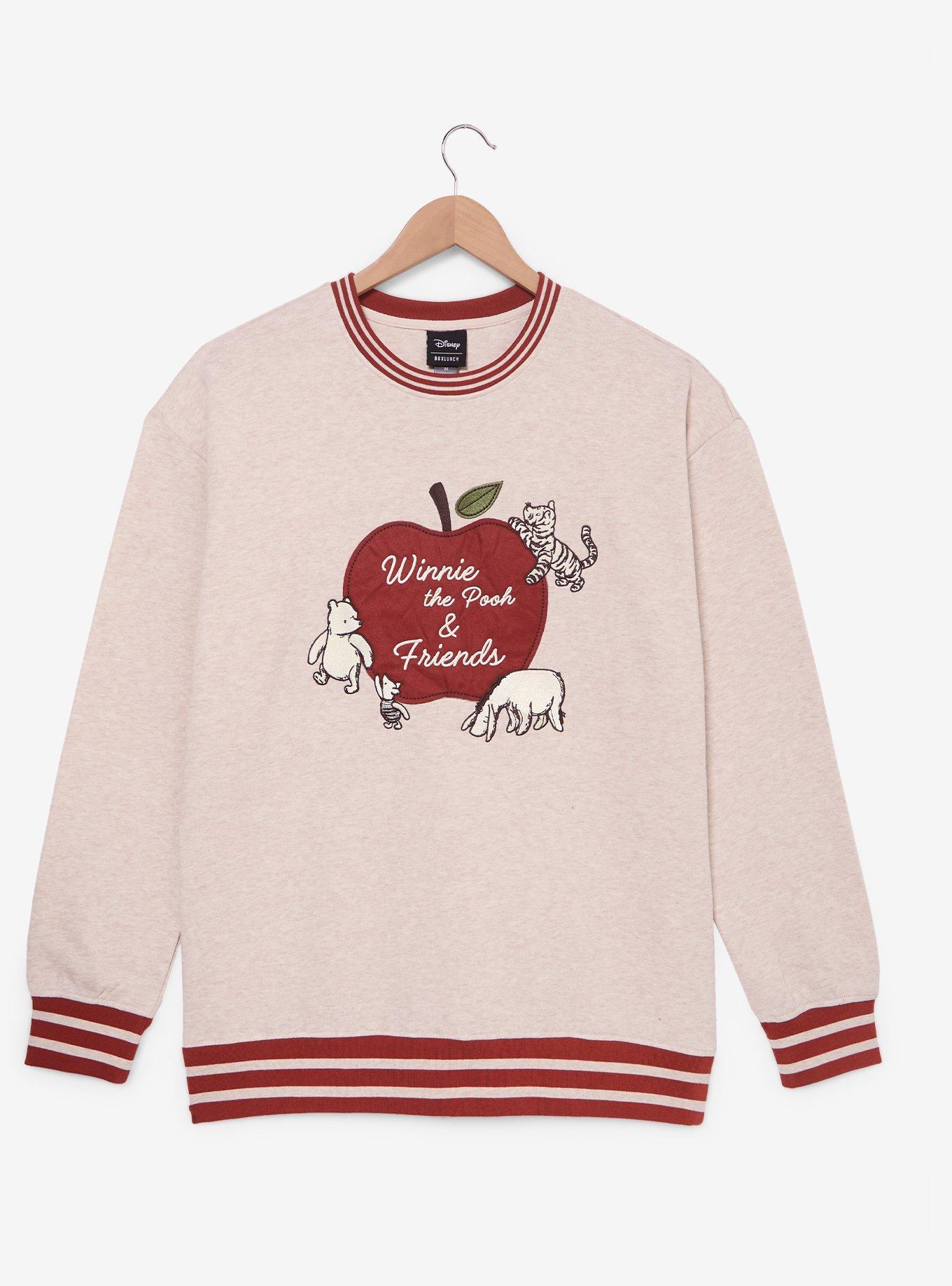 Polerón Winnie the Pooh con manzana