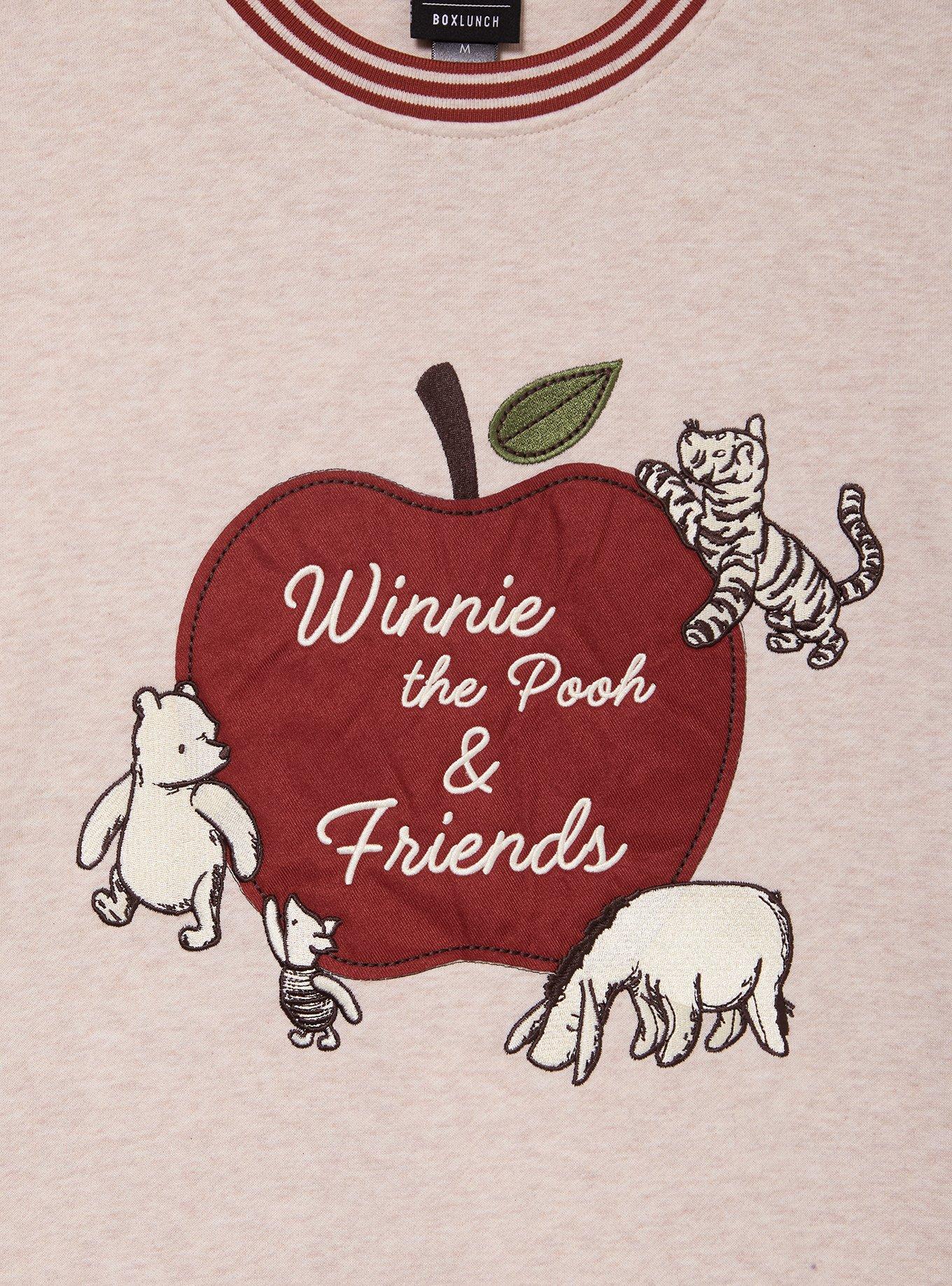 Polerón Winnie the Pooh con manzana