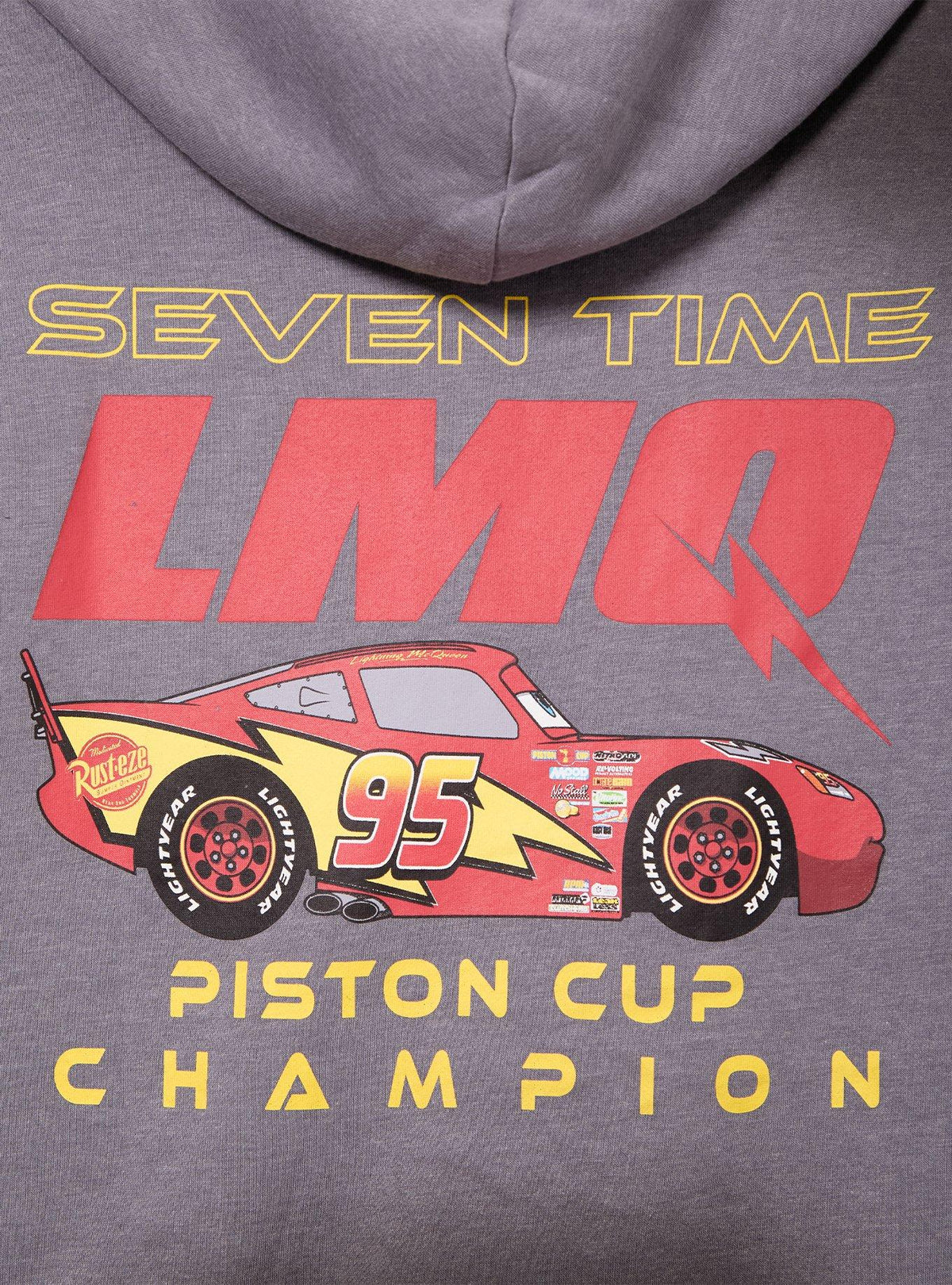Polerón con cierre y parches de Lightning McQueen