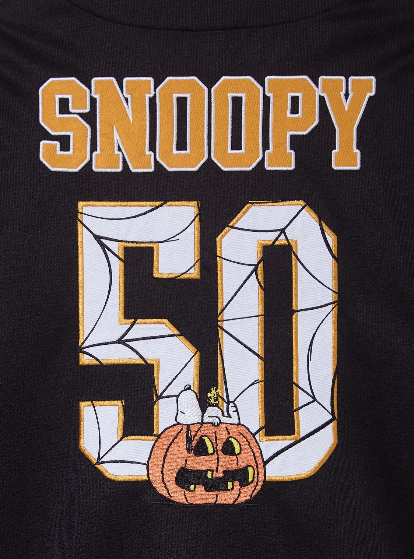 Camiseta de béisbol Halloween de Snoopy 50