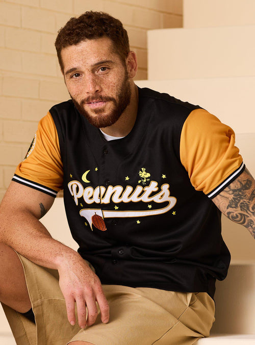 Camiseta de béisbol Halloween de Snoopy 50