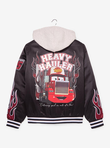 Chaqueta bomber con capucha Cars Lightning McQueen