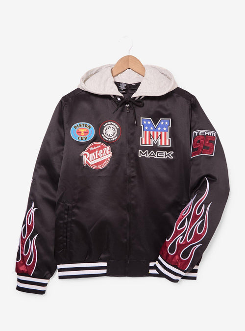 Chaqueta bomber con capucha Cars Lightning McQueen