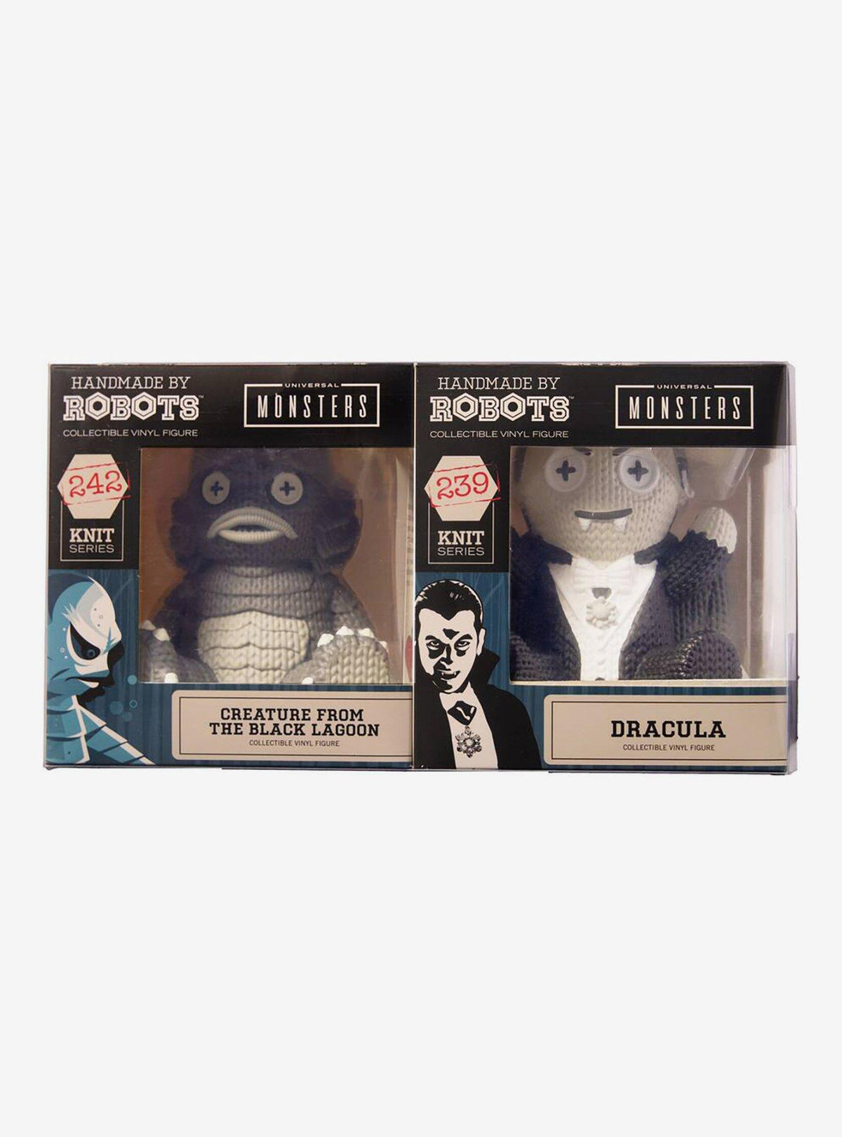 Set de 2 figuras Universal Monsters: Dracula y la Criatura