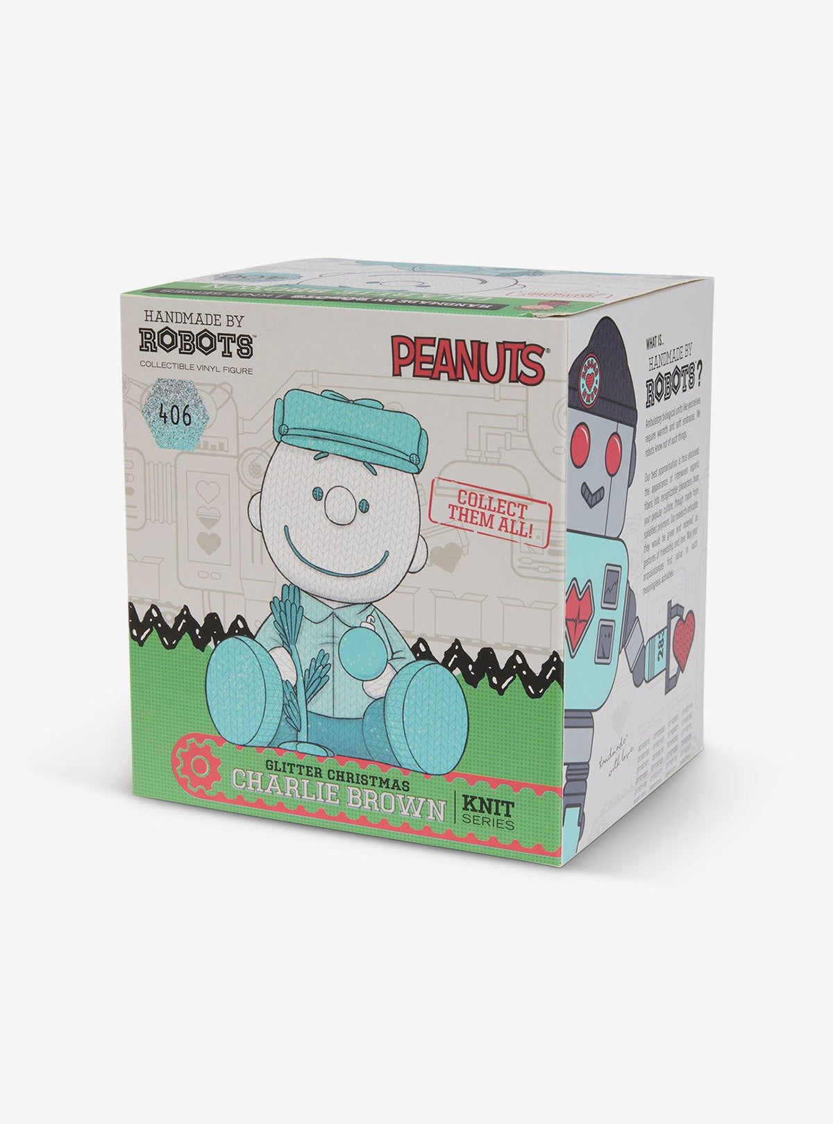 Handmade by Robots: Charlie Brown navideño #406