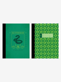 Set de 2 cuadernos de Slytherin de Harry Potter